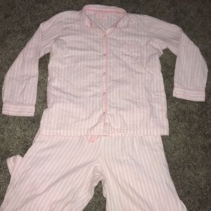 Victoria’s Secret Stripped Pink Pajama Set